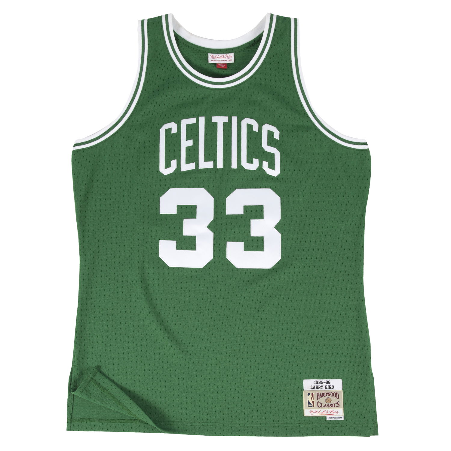 Dres Mitchell & Ness Boston Celtics Larry Bird Swingman Jersey Zelené | SMJYGS18142-BCEKYGN85LBI, 0