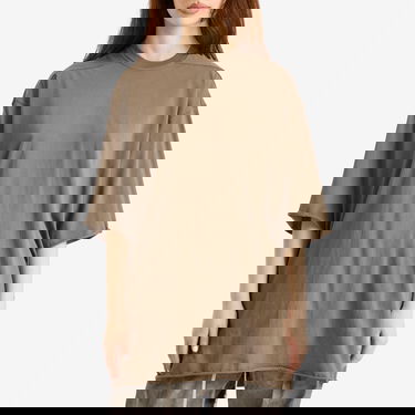 Tričko Rick Owens Rick Owens Jumbo Short Sleeve T-Shirt Hnedá | RO01E7273-JA-34, 2