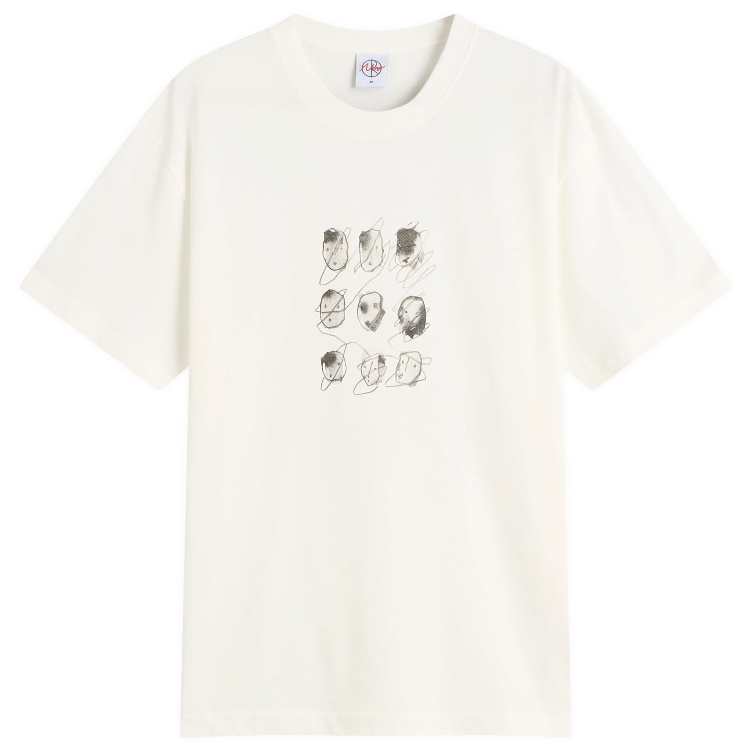 Tričko Polar Skate Co. Sequence T-Shirt, Size Small Biela | PSC-F25-23-CWH, 1