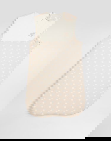Pyžamo Dolce & Gabbana Dolce & Gabbana Newborn Polka Dot Jersey Baby Nest Béžová | LNJAH6G7PJFS9000, 0