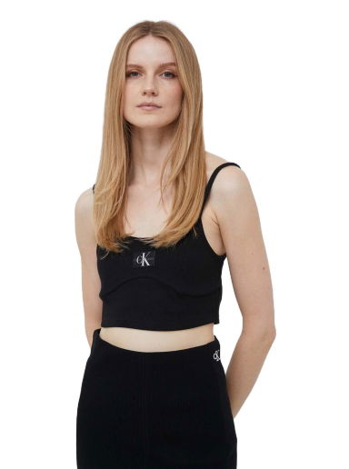 Crop Top CALVIN KLEIN Crop Top Čierna | J20J221417