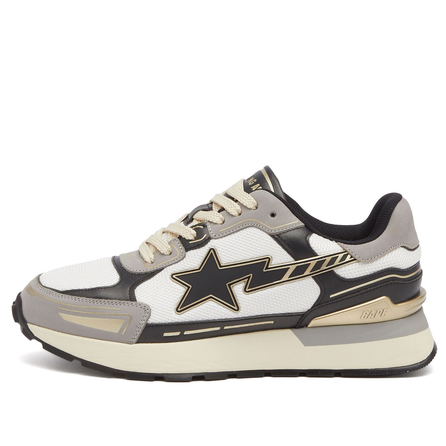 Tenisky a topánky BAPE Roadsta Express Pro "Black & Gold" Čierna | 001FWK801318M-BLK, 0