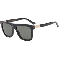 Slnečné okuliare Gucci Men's Web Ingot Sunglasses Black/Grey Čierna | GG1502S-001, 1
