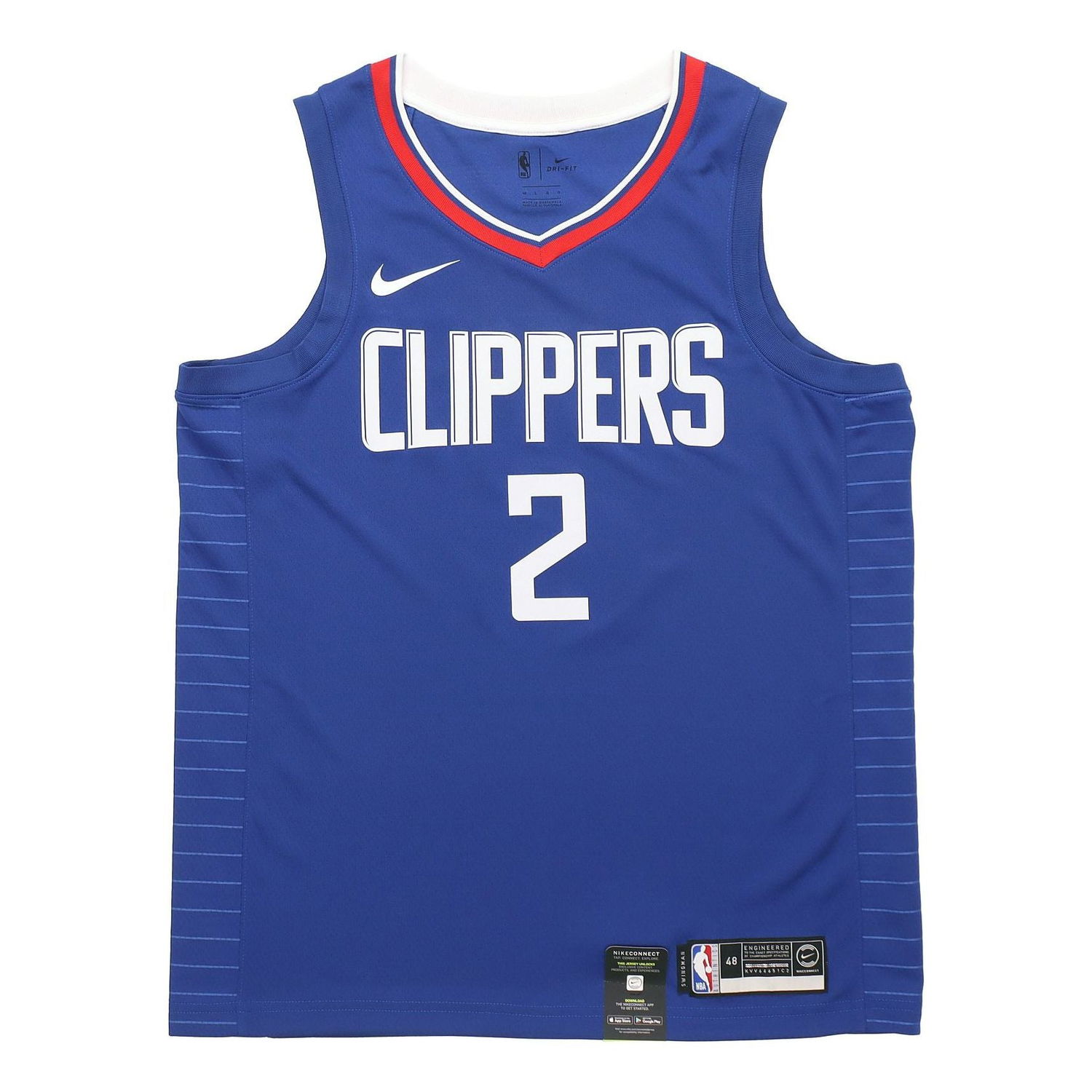 Dres Nike Los Angeles Clippers Leonard Fan Edition Jersey Modrá | 864481-406, 0