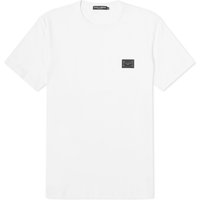 Tričko Dolce & Gabbana Plate Crew Neck T-Shirt White Biela | G8PT1TG7F2I-W0800, 1