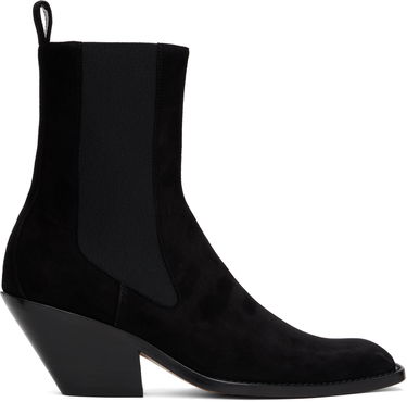 Tenisky a topánky Khaite KHAITE Austin Suede Ankle Boots Čierna | F1092-849, 0