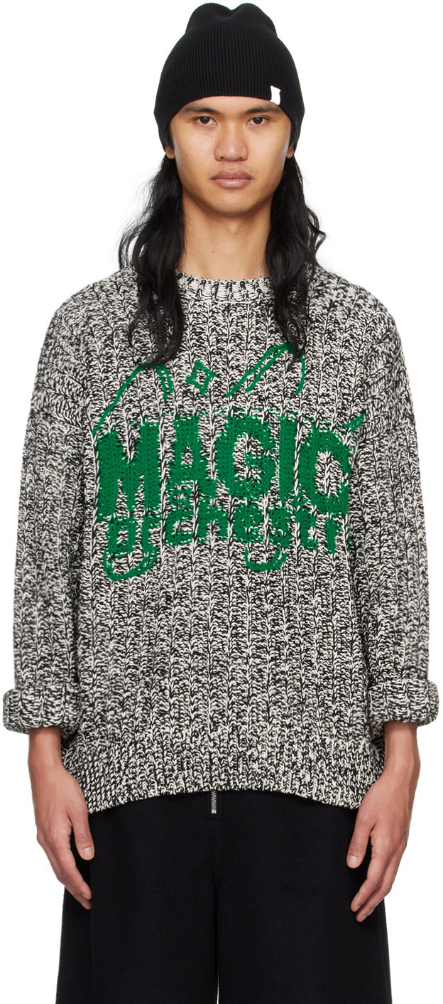 Sveter Jil Sander 'Magic Orchestra' Sweater Šedá | J22GP0193_J15388, 0