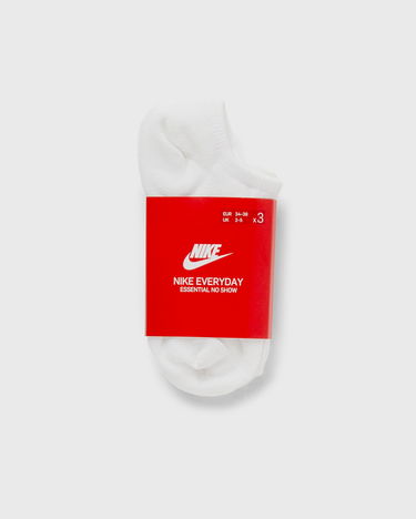 Ponožky Nike Everyday Essential No Show Socks 3-Pack Biela | SK0111-100, 2