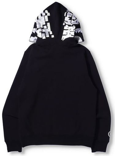 Mikina BAPE Digital Shark Full Zip Čierna | 001ZPI301012M, 2