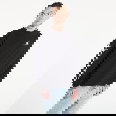 Tričko Carhartt WIP Long Sleeve Archive Script T-Shirt Čierna | I036002.89XX, 0