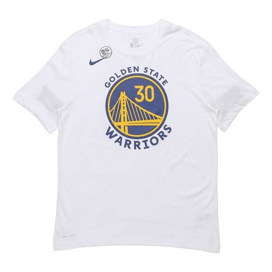 Dres Nike Golden State Warriors Dri-FIT Short Sleeve T-Shirt Biela | BQ1532-106