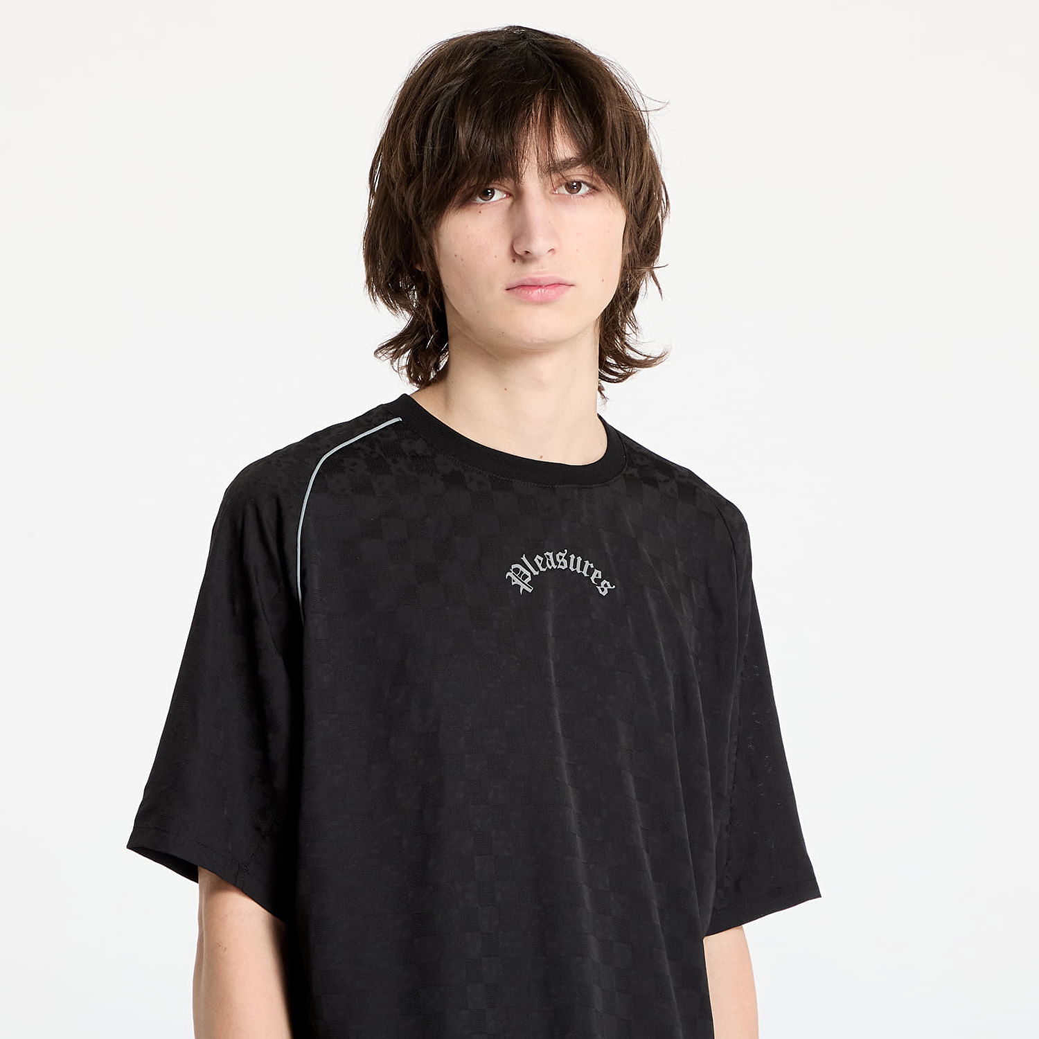 Tričko Pleasures PLEASURES Late Sport T-Shirt Čierna | P25SP028 BLACK, 1