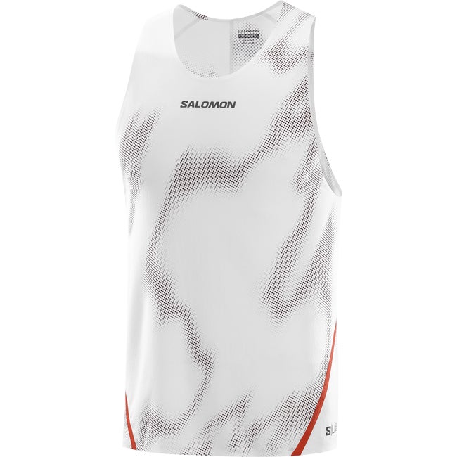 Tielko Salomon S/LAB Speed Singlet Biela | LC2693900, 1