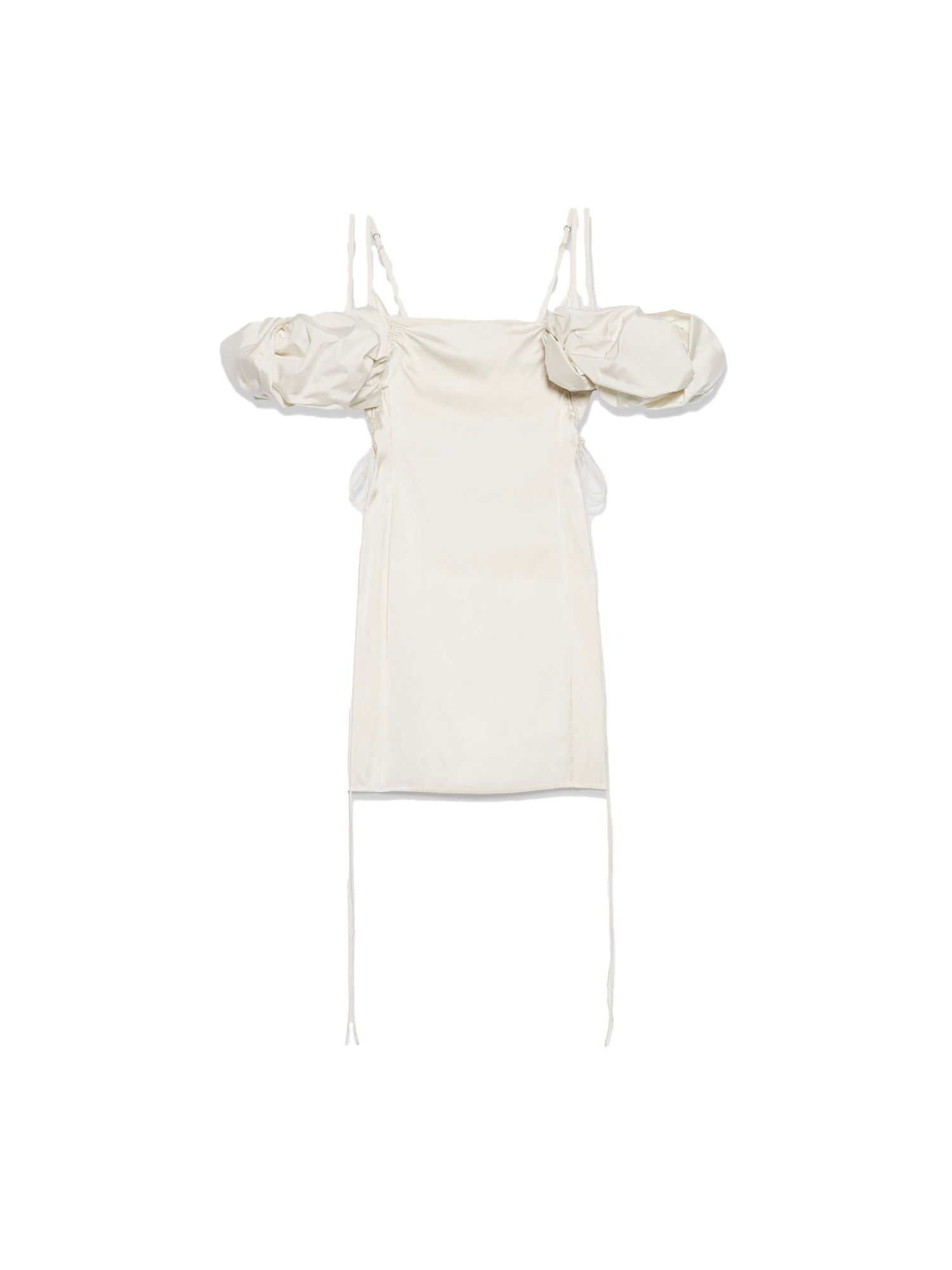 Šaty Jacquemus La Mini Robe Chouchou Mini Dress Biela | 233DR077-1000-110, 0