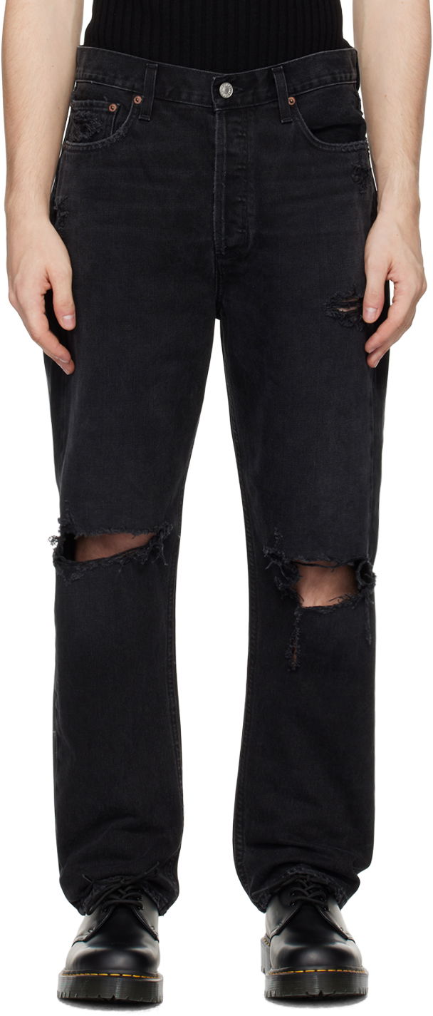 Džínsy AGOLDE 90's Jeans Čierna | A642-998, 0