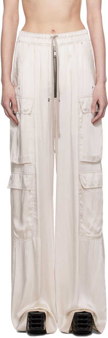 Cargo nohavice Rick Owens Rick Owens Hollywood Cargo Pants Biela | RP01E7327 SCH, 0