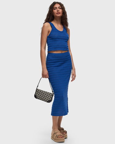 Tielko American Vintage NYAMA TOP Modrá | NYA01AE24-BLEU-ROI, 1