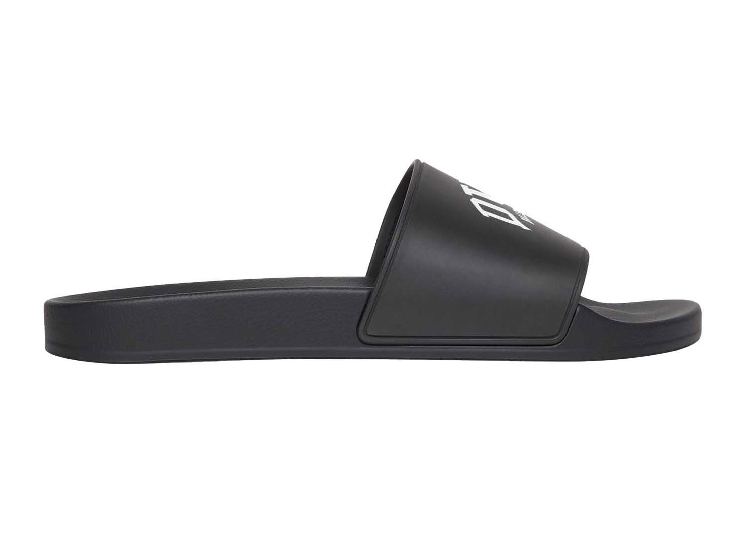Tenisky a topánky Balenciaga City Pool Slide Dubai Čierna | 689031W1S9A1003, 0