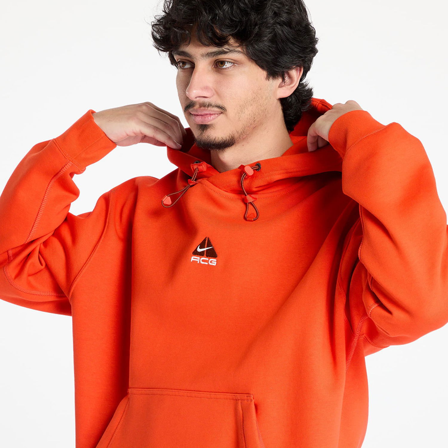 Mikina Nike ACG Nike ACG Therma-FIT Fleece Pullover Hoodie Oranžová | DH3087-633, 1