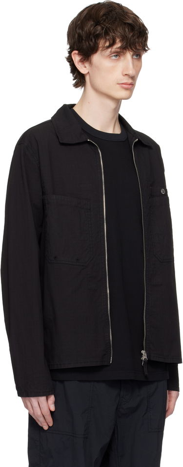 Bunda Stone Island Stone Island Mil-Spec Stretch Ripstop-TC Jacket Čierna | K1S15 1200012 S0063, 1