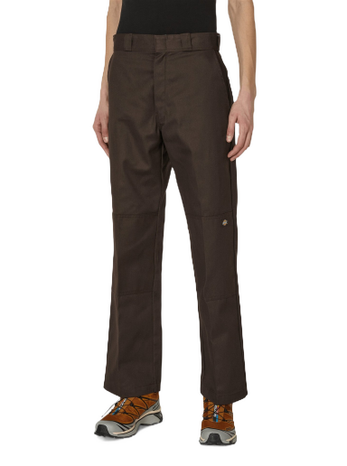 Nohavice Dickies Double Knee Work Pants Hnedá | DK0A4XK3 DBX1