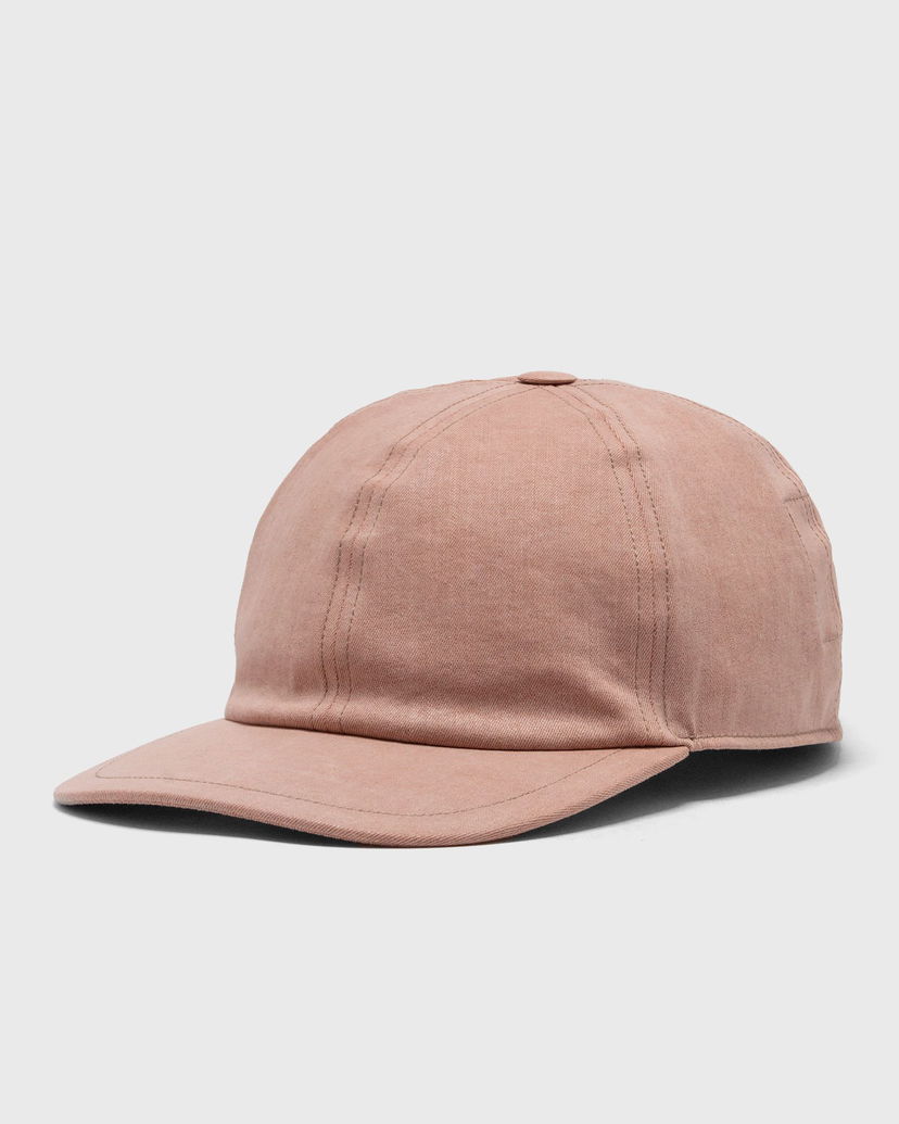 Šiltovka Rick Owens DENIMHAT-BASEBALLCAP Oranžová | DA01D1478-DARK-PINK