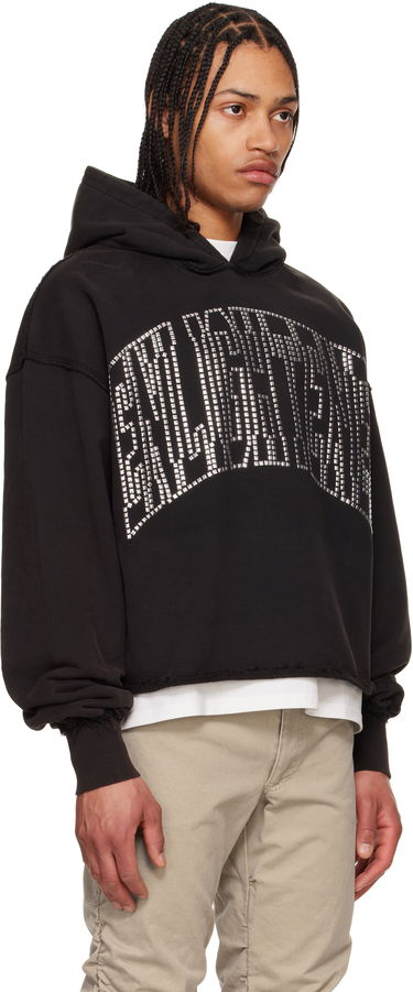 Mikina MISBHV MISBHV 'Enlighted' Cropped Hoodie Čierna | 250M215, 1