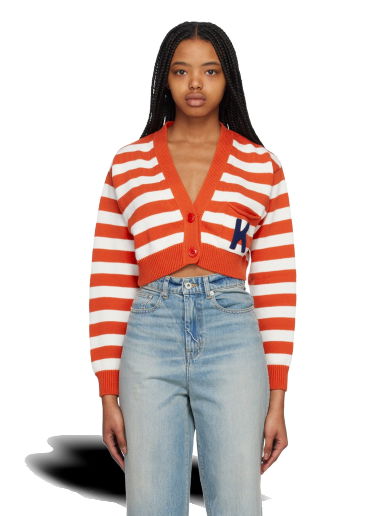 Sveter KENZO Paris Nautical Stripes Oranžová | FD52CA3563CG