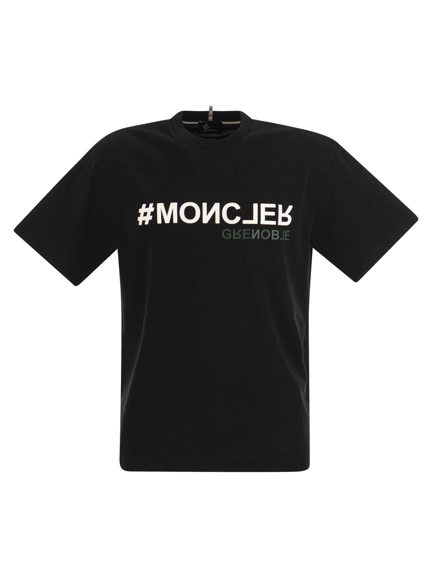Tričko Moncler Grenoble Logo T-Shirt Čierna | i20978c0000583927 999, 0