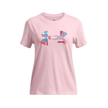 Tričko Under Armour Big Logo Fill Graphic T-Shirt Ružová | 1389769-647, 0