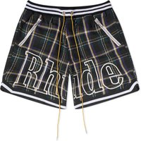 Šortky Rhude Flannel Court Logo Short Zelené | RHFW23SH01447190, 1