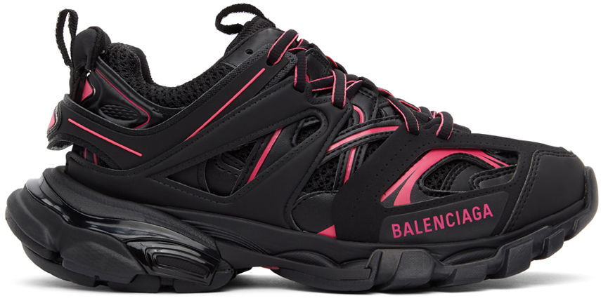 Tenisky a topánky Balenciaga Track Sneakers "Black & Pink" Čierna | 542436 W3AC2 1055, 0
