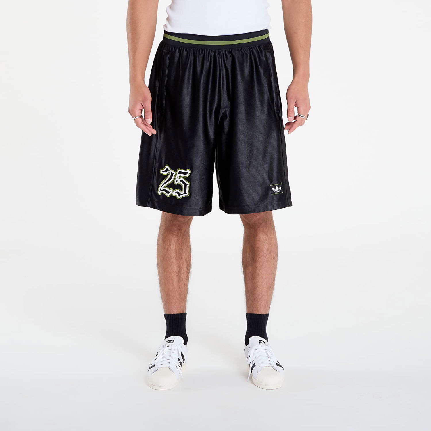 Šortky adidas Originals Number Graphic Shorts Čierna | JY2769, 0
