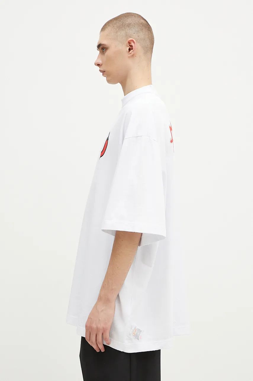 Tričko 032C On Fire Oversized T-Shirt Biela | F24.URC.0152.100, 1