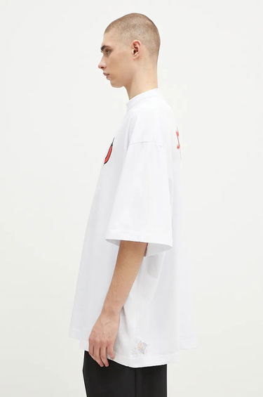 Tričko 032C On Fire Oversized T-Shirt Biela | F24.URC.0152.100, 1