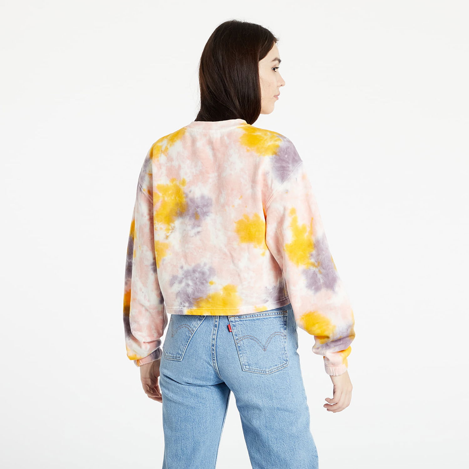Mikina Vans Grunge Wash Crop Crewneck Rôznofarebný | VN0A5JH7Z001, 1