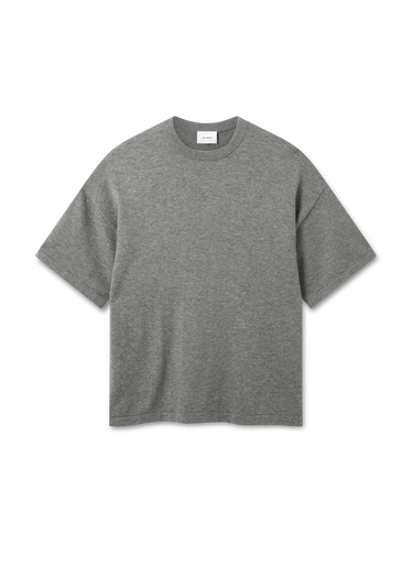 Tričko AXEL ARIGATO Distort Knitted T-Shirt Šedá | A3427003, 0