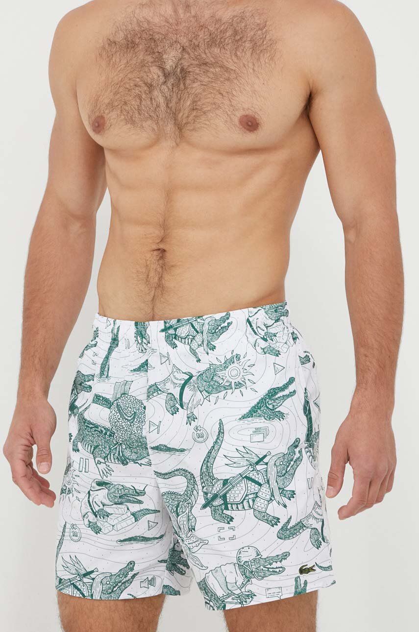 Plavky Lacoste x Netflix Printed Swim Trunks Zelené | MH7054, 0