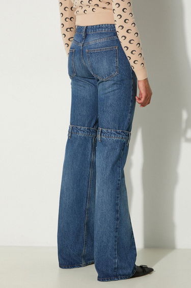 Džínsy Coperni Open Knee High-Waist Jeans Modrá | COPP55252, 2