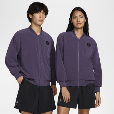 Bomber bunda Nike Reversible Basketball Jacket Fialová | FV3164-573, 4