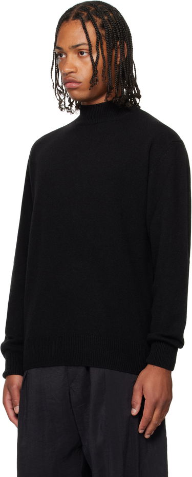Sveter LEMAIRE Lemaire Mock Neck Sweater Čierna | TO1426 LK1029, 3