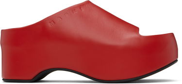 Tenisky a topánky Marni Marni Platform Heeled Sandals Červená | SAMS021604 P3628, 0