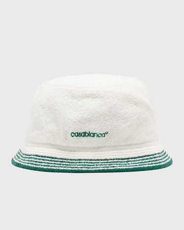 Klobúk Casablanca Casablanca Embroidered Bucket Hat Biela | APS25-HAT-071-02, 0