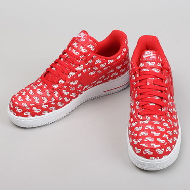 Tenisky a topánky Nike Air Force 1 Low 07 ''All Over Logo Red'' QS Červená | AH8462-600, 2