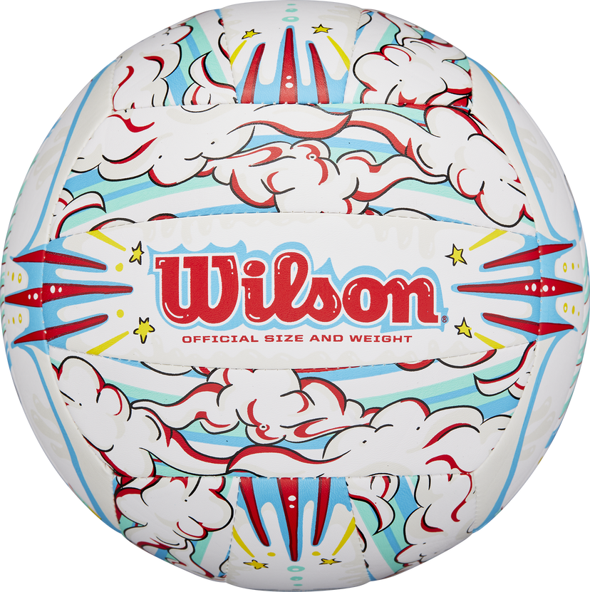 Športový doplnok Wilson Tennis Graffiti Peace Volleyball Training Official Size and Weight Rôznofarebný | wv4008302xbof-wv4008302xbof