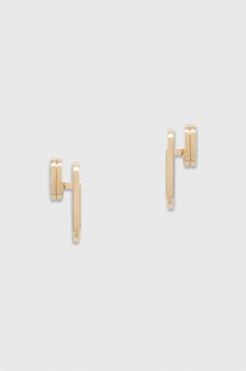 Náušnice BOSS BOSS Double Bar Stud Earrings Metalická | 1580325, 0
