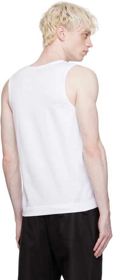 Tielko Simone Rocha Simone Rocha Pleated Tank Top Biela | 5234B 0553, 2