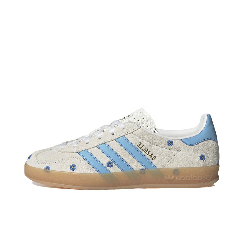 Tenisky a topánky adidas Originals Gazelle Indoor Light Blue Floral W Béžová | IF4491