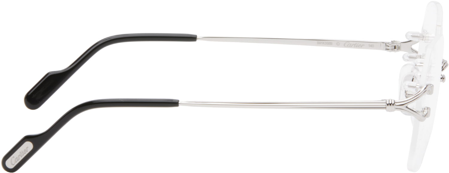 Slnečné okuliare Cartier Cartier 'Signature C de Cartier' Rimless Glasses Metalická | CT0564O-002, 1