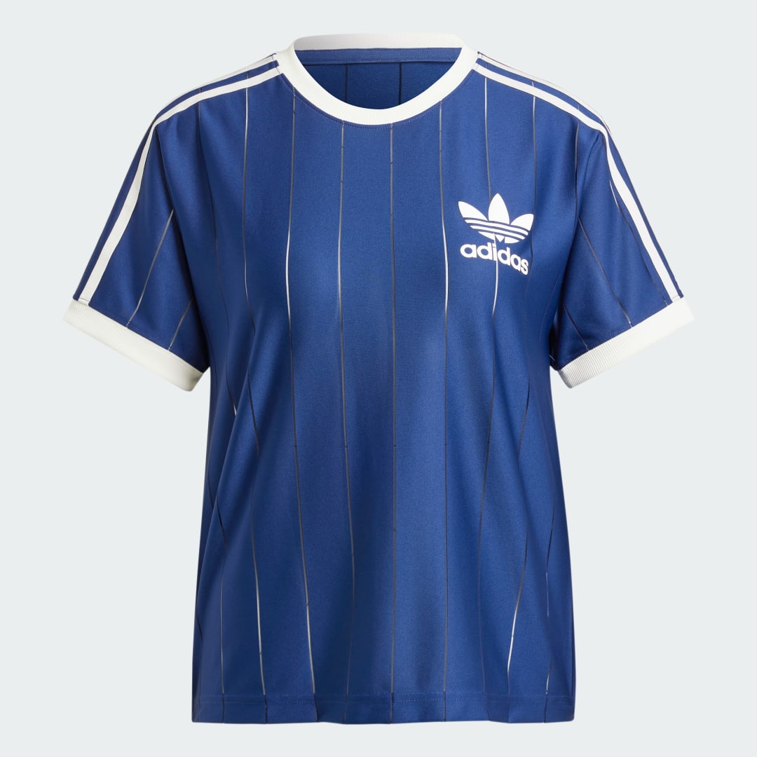 Tričko adidas Performance 3-Stripes Modrá | IR7466, 1